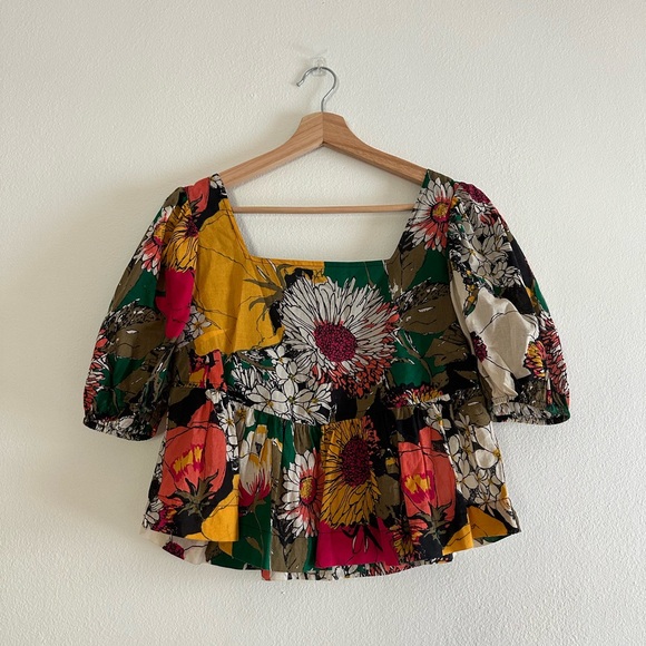 MOTHER Tops - MOTHER Multicolor Floral Blouse